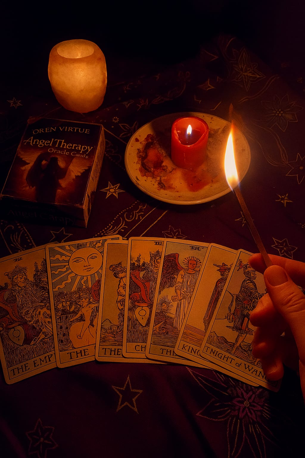 Lectura de cartas de tarot